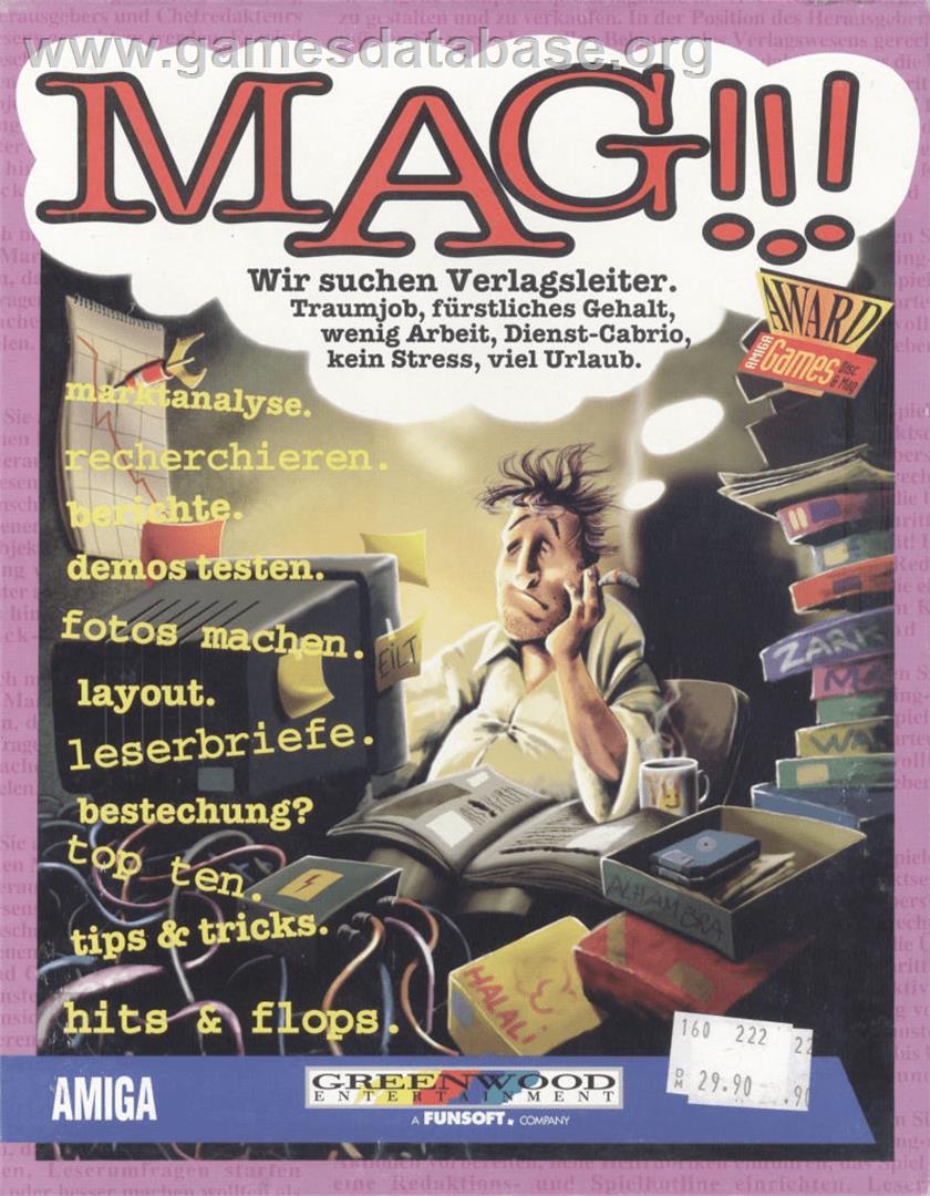Mag!!! - Commodore Amiga - Artwork - Box