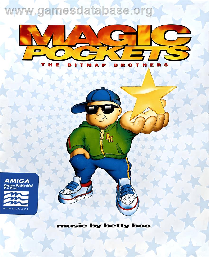 Magic Pockets - Commodore Amiga - Artwork - Box