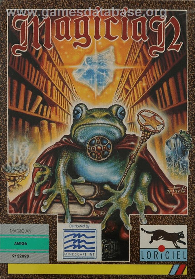 Magician - Commodore Amiga - Artwork - Box