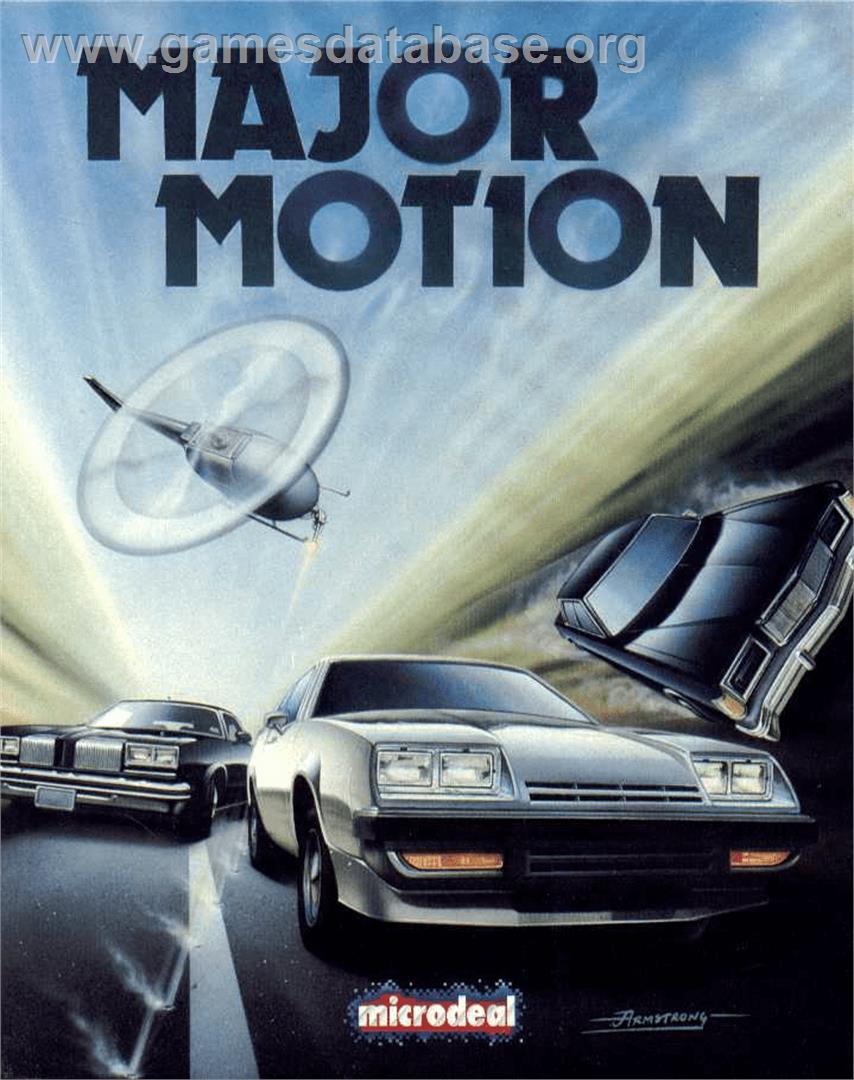 Major Motion - Commodore Amiga - Artwork - Box