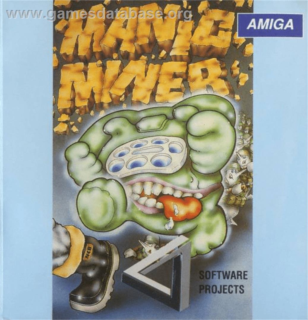Manic Miner - Commodore Amiga - Artwork - Box