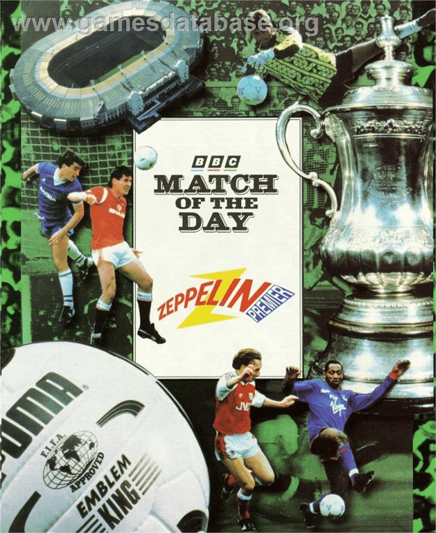 Match of the Day - Commodore Amiga - Artwork - Box
