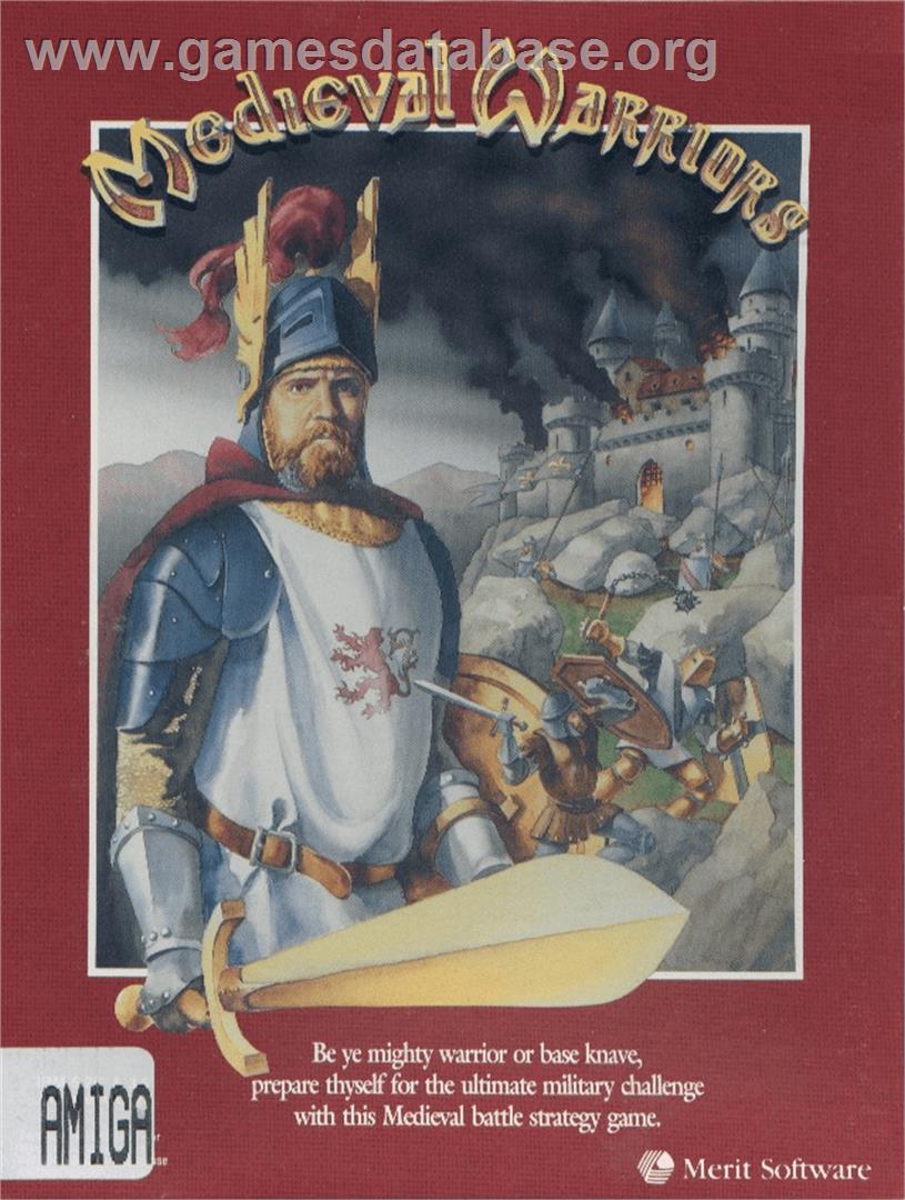 Medieval Warriors - Commodore Amiga - Artwork - Box