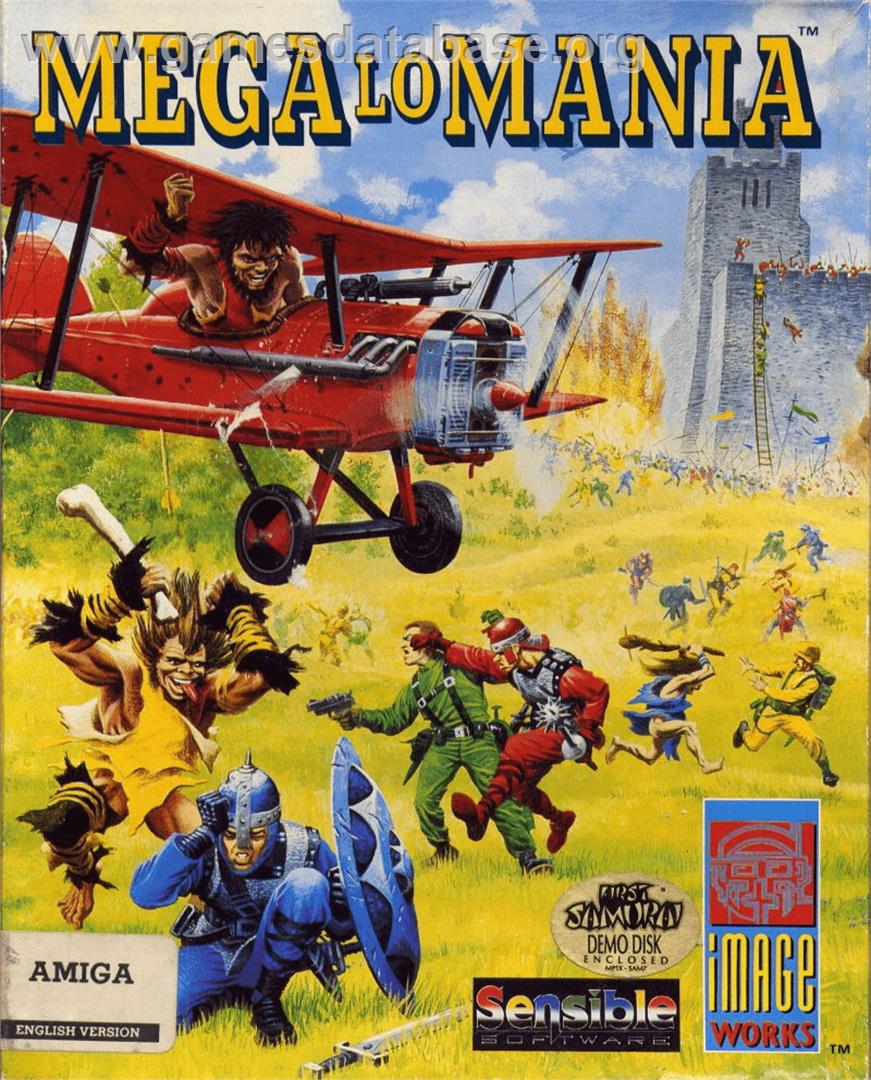 Mega Lo Mania - Commodore Amiga - Artwork - Box