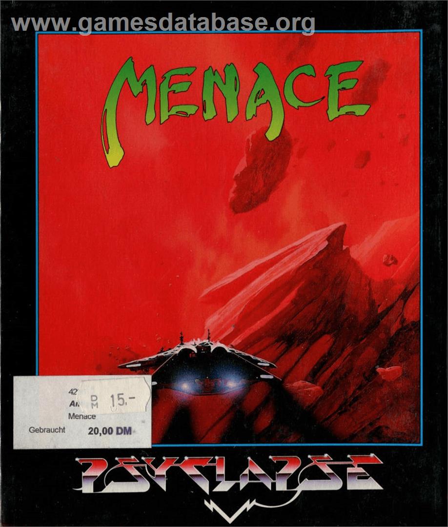 Menace - Commodore Amiga - Artwork - Box
