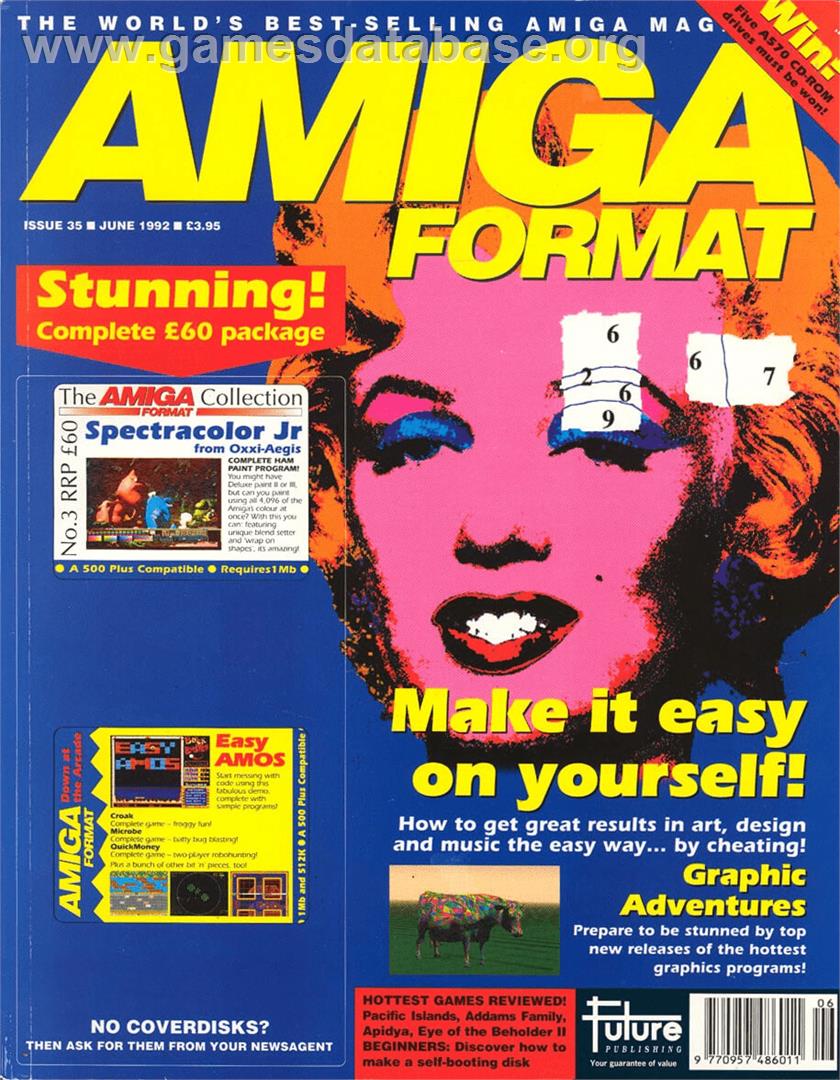 Microbes - Commodore Amiga - Artwork - Box