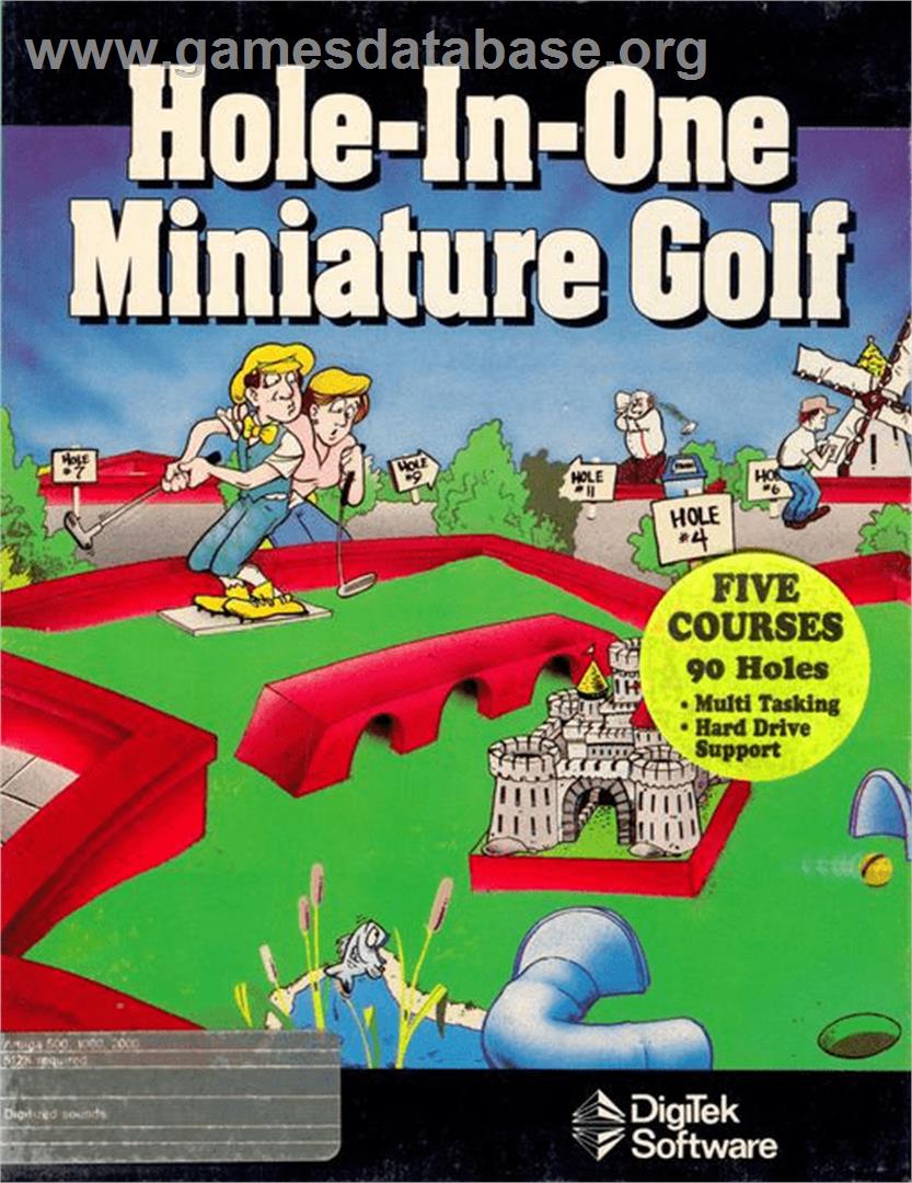 Mini Golf - Commodore Amiga - Artwork - Box