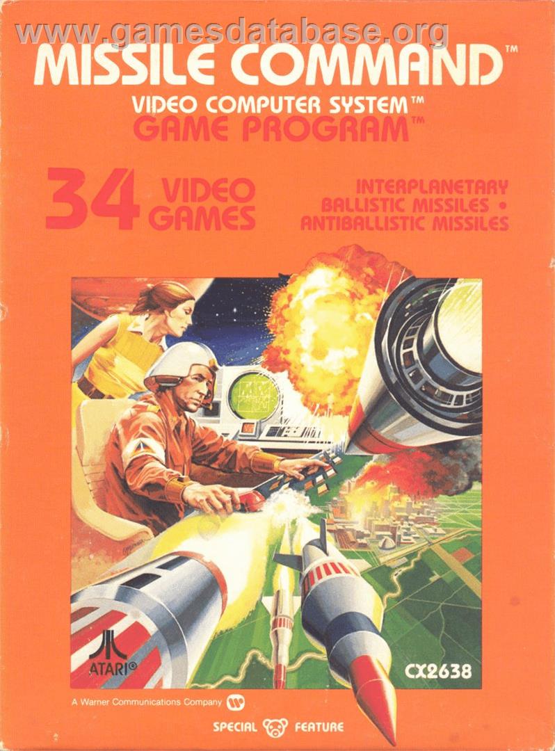 Missile Command - Commodore Amiga - Artwork - Box