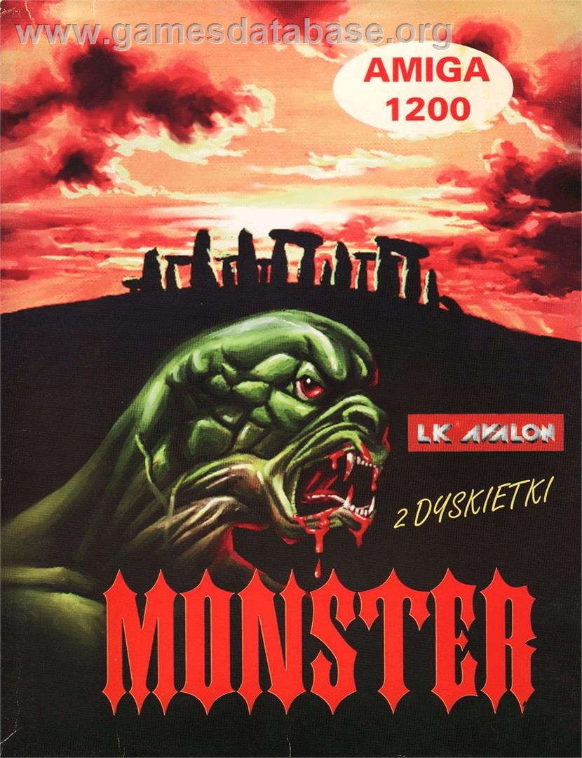 Monster - Commodore Amiga - Artwork - Box