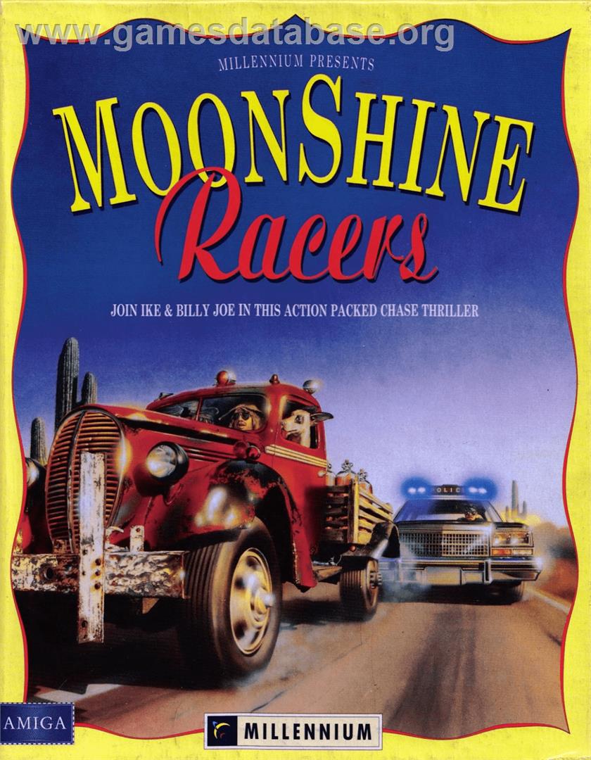 Moonshine Racers - Commodore Amiga - Artwork - Box