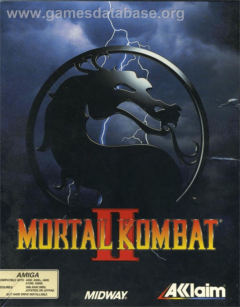 Mortal Kombat 2 - Commodore Amiga - Artwork - Box