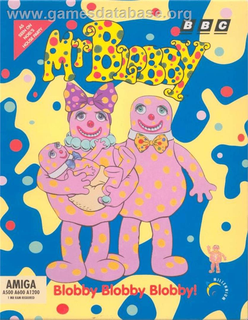 Mr. Blobby - Commodore Amiga - Artwork - Box