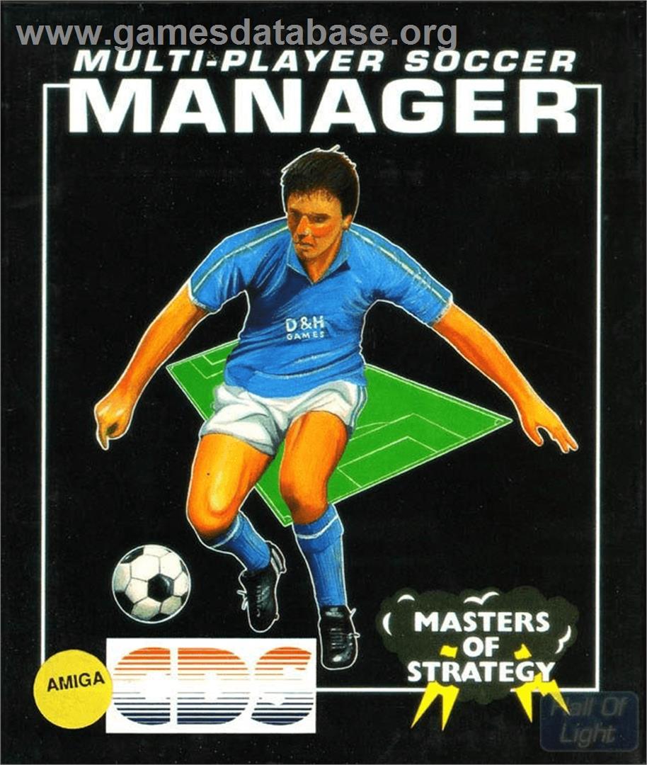 Multi-player Soccer Manager - Commodore Amiga - Artwork - Box