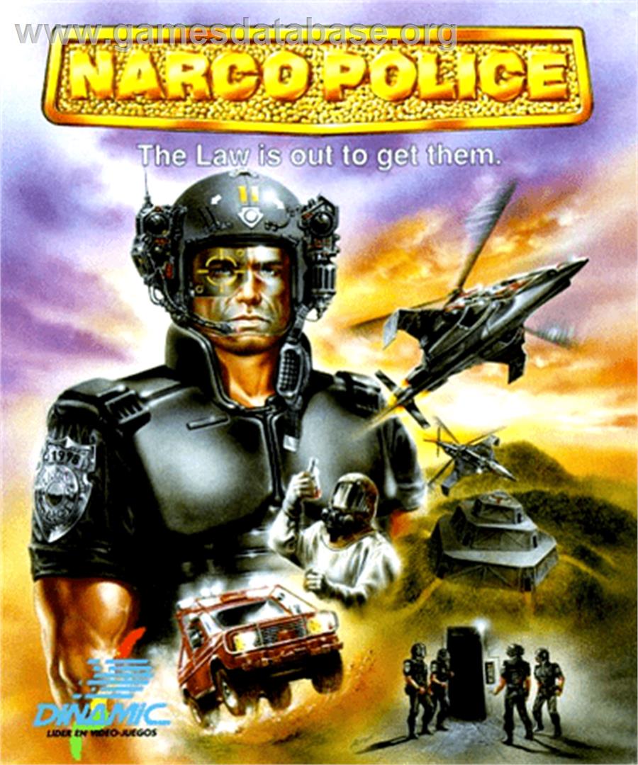 Narco Police - Commodore Amiga - Artwork - Box