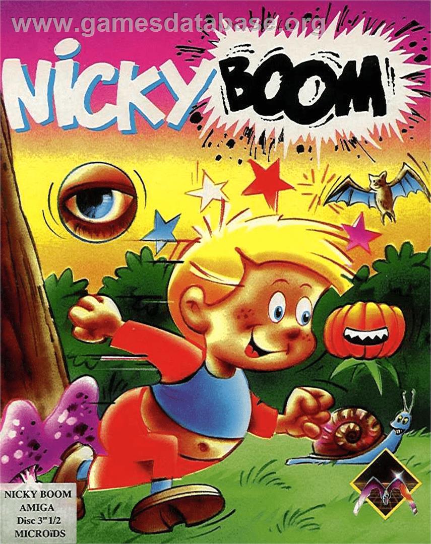 Nicky Boom - Commodore Amiga - Artwork - Box