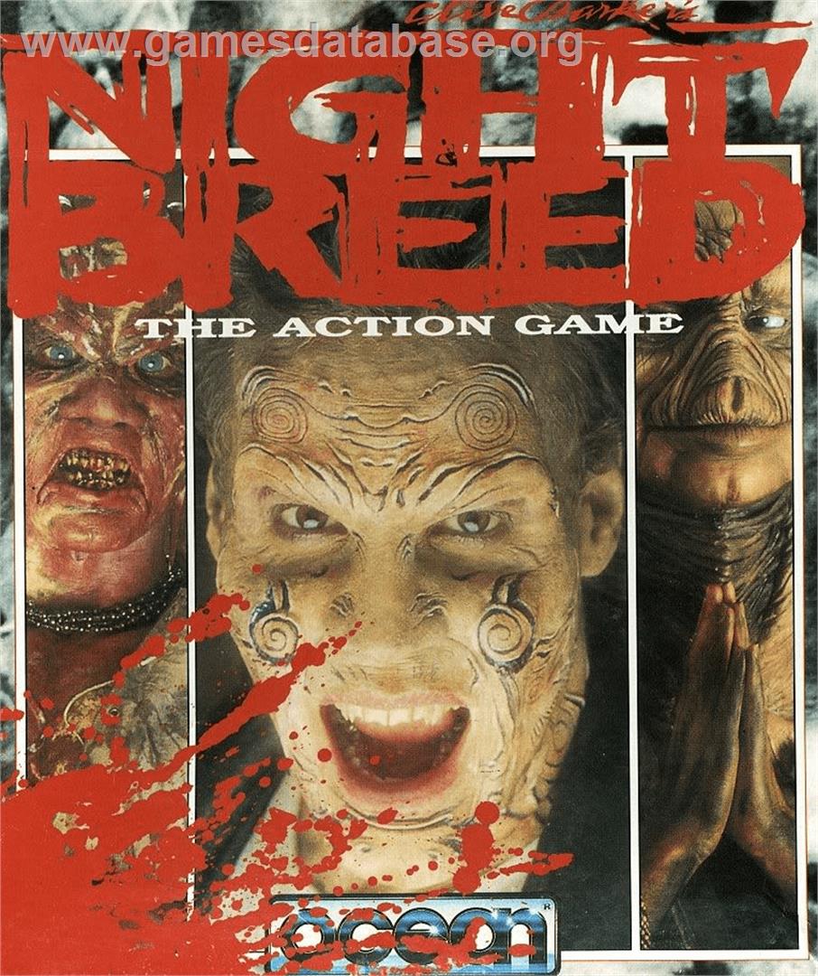Nightbreed - The Action Game - Commodore Amiga - Artwork - Box
