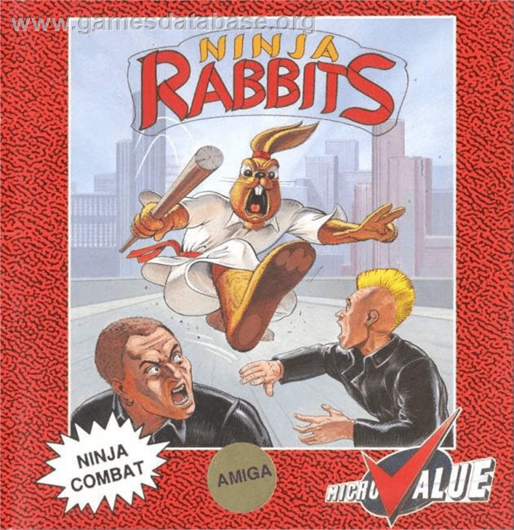 Ninja Rabbits - Commodore Amiga - Artwork - Box