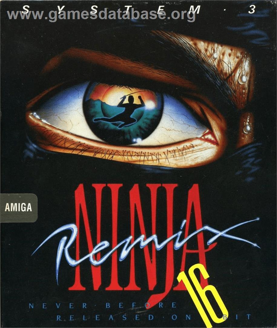 Ninja Remix - Commodore Amiga - Artwork - Box
