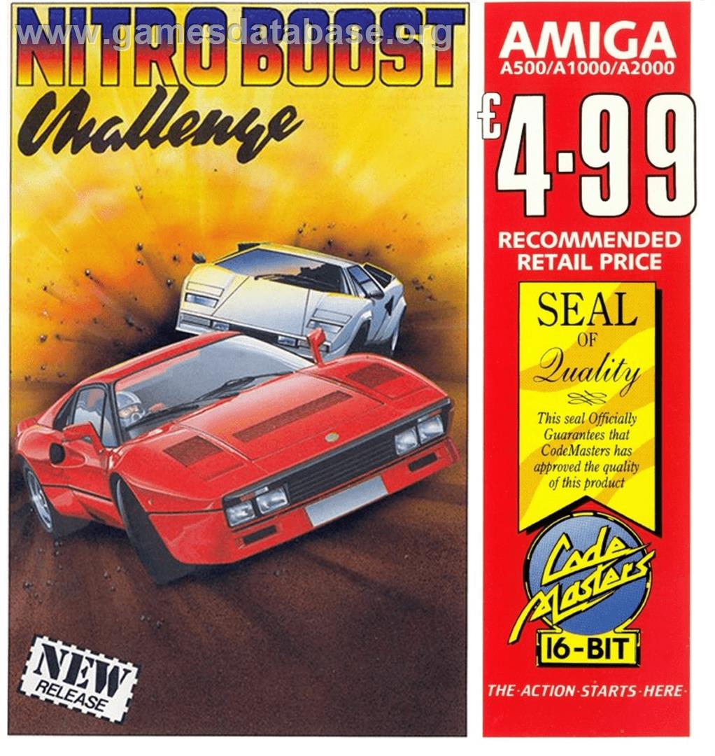 Nitro Boost Challenge - Commodore Amiga - Artwork - Box