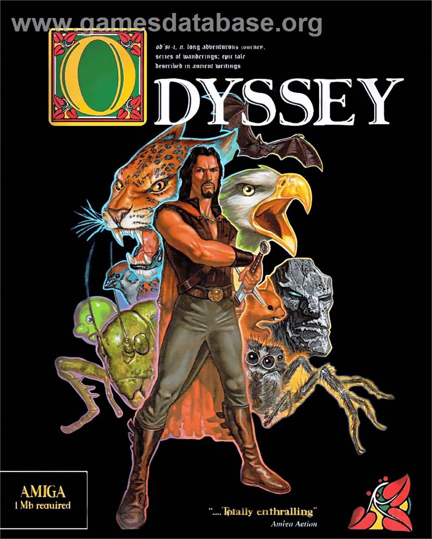Odyssey - Commodore Amiga - Artwork - Box