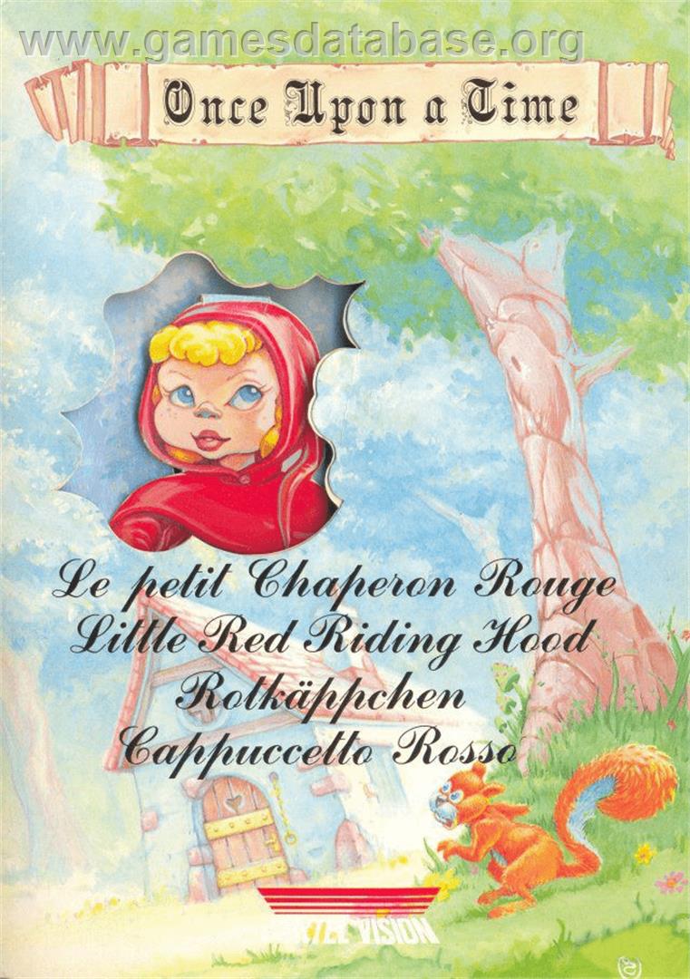 Once Upon A Time: Little Red Riding Hood - Commodore Amiga - Artwork - Box