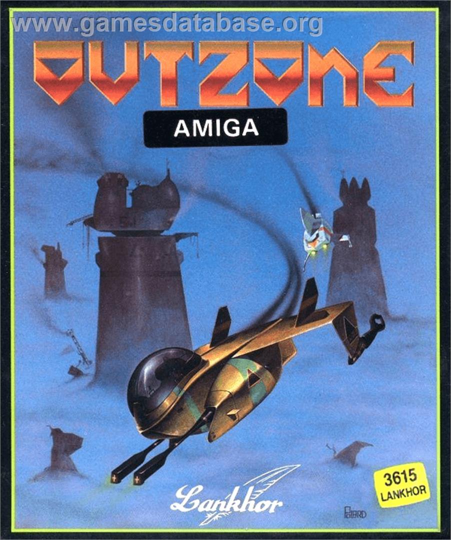 Outzone - Commodore Amiga - Artwork - Box