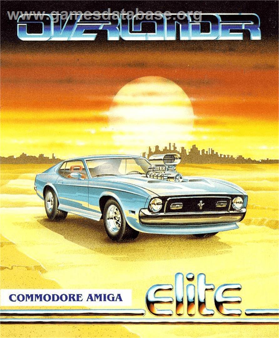 Overlander - Commodore Amiga - Artwork - Box