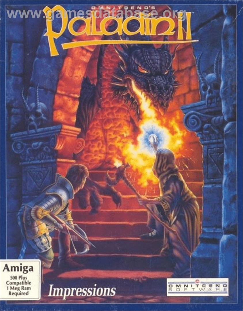 Paladin 2 - Commodore Amiga - Artwork - Box