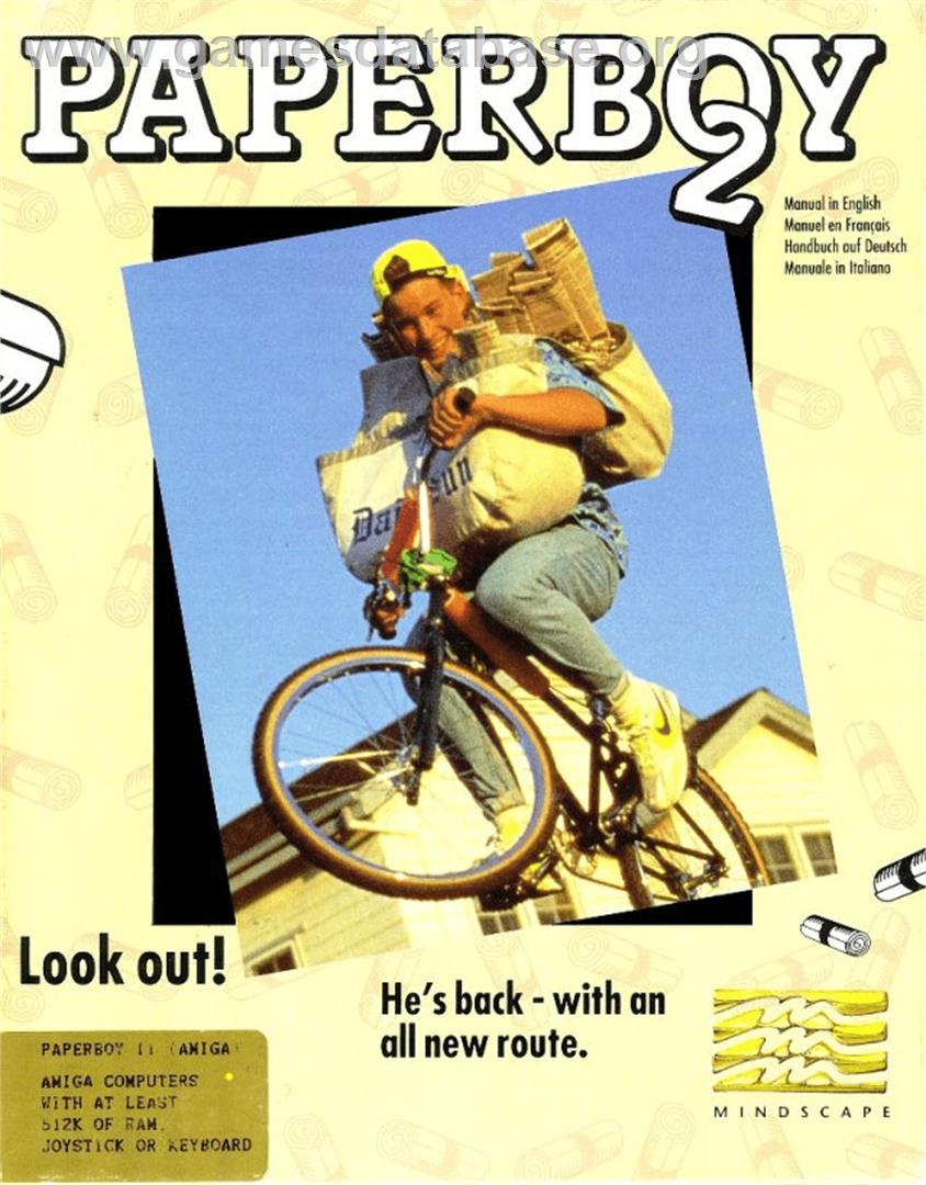 Paperboy 2 - Commodore Amiga - Artwork - Box