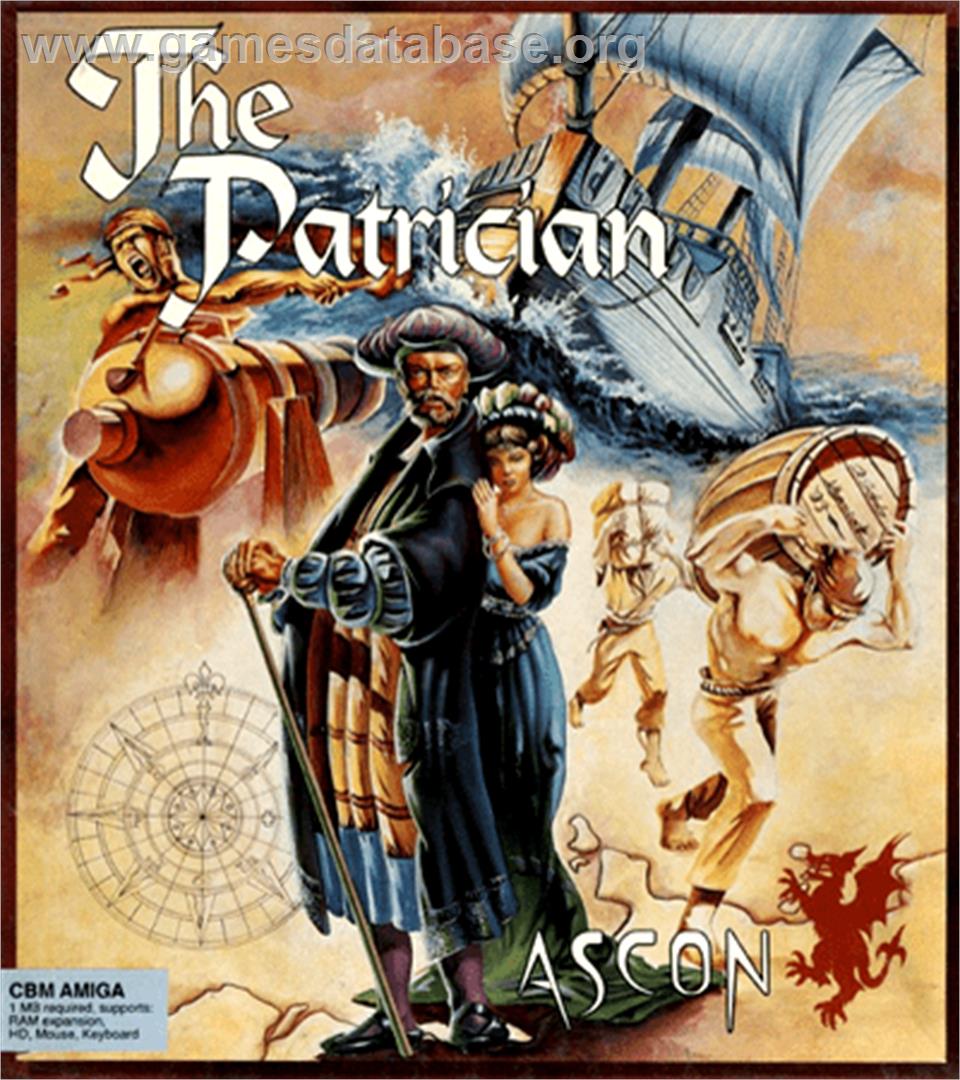 Patrician - Commodore Amiga - Artwork - Box