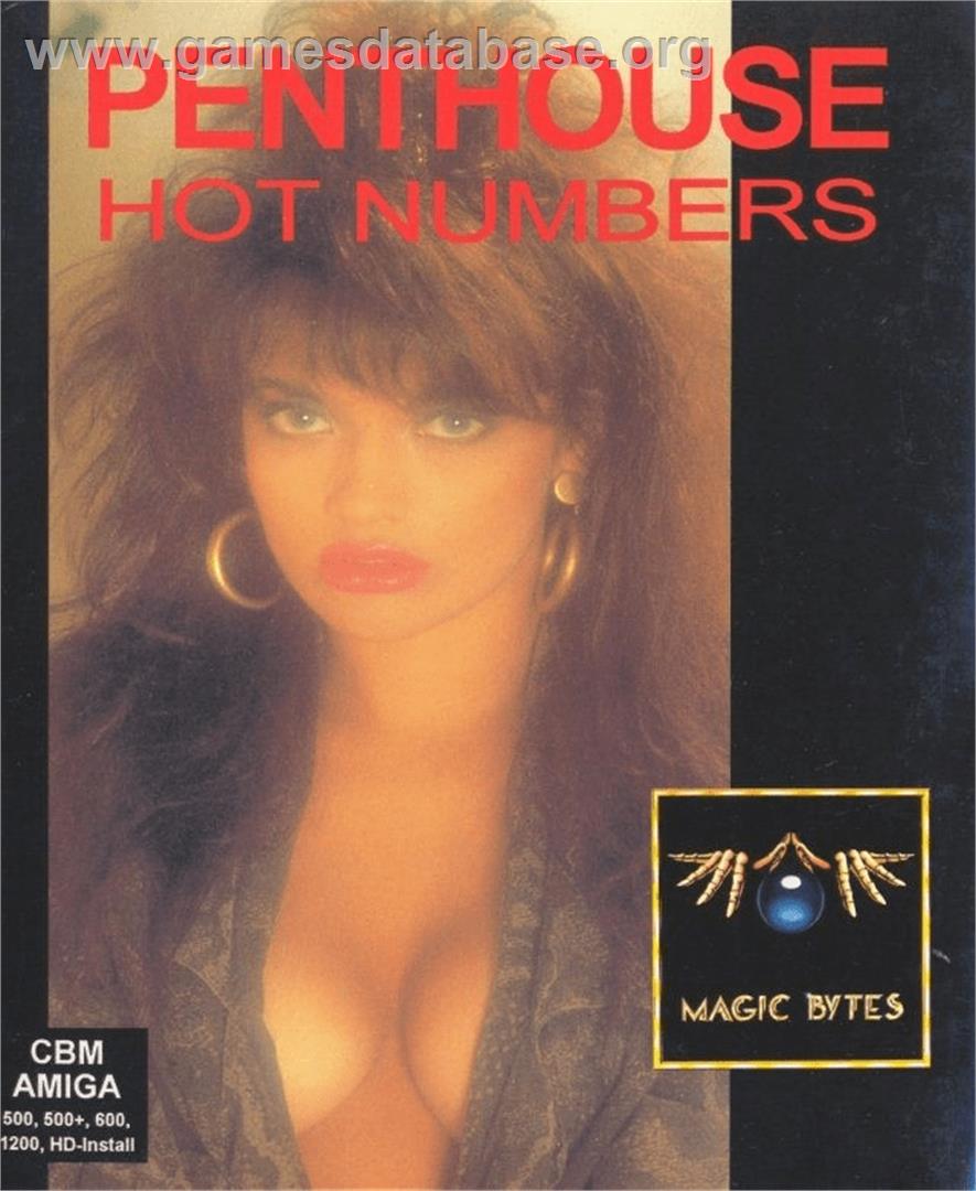Penthouse Hot Numbers - Commodore Amiga - Artwork - Box