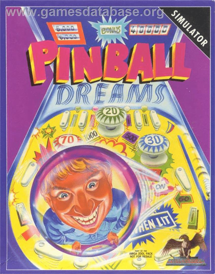 Pinball Dreams - Commodore Amiga - Artwork - Box