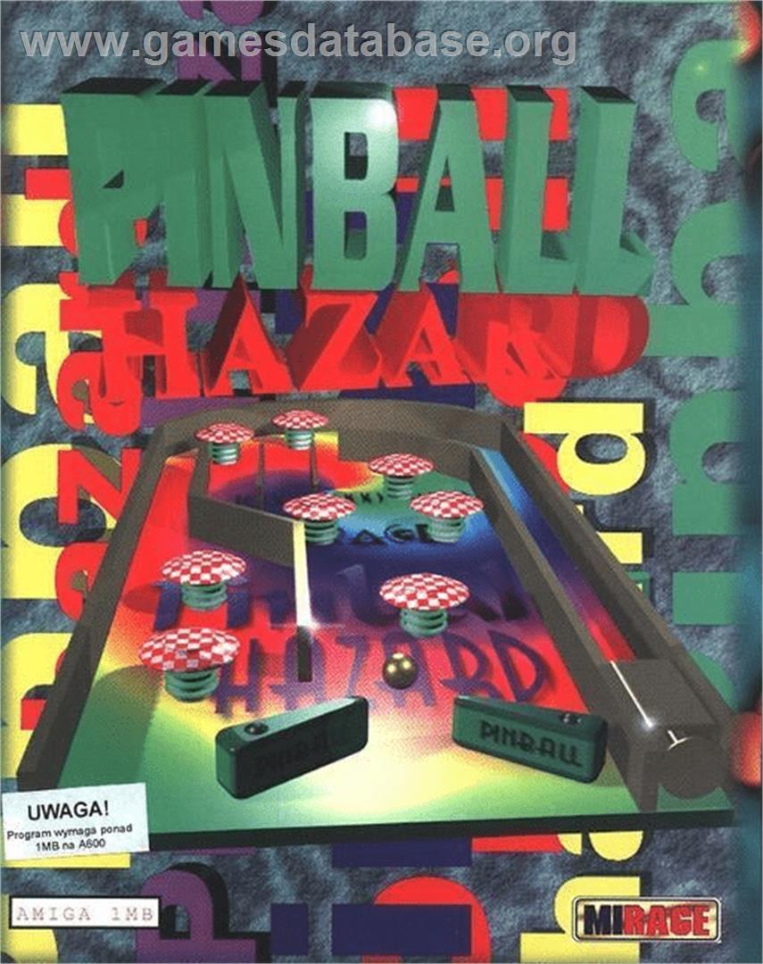 Pinball Hazard - Commodore Amiga - Artwork - Box