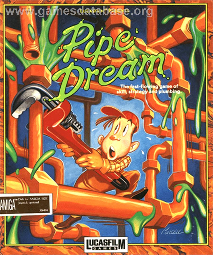 Pipe Dream - Commodore Amiga - Artwork - Box