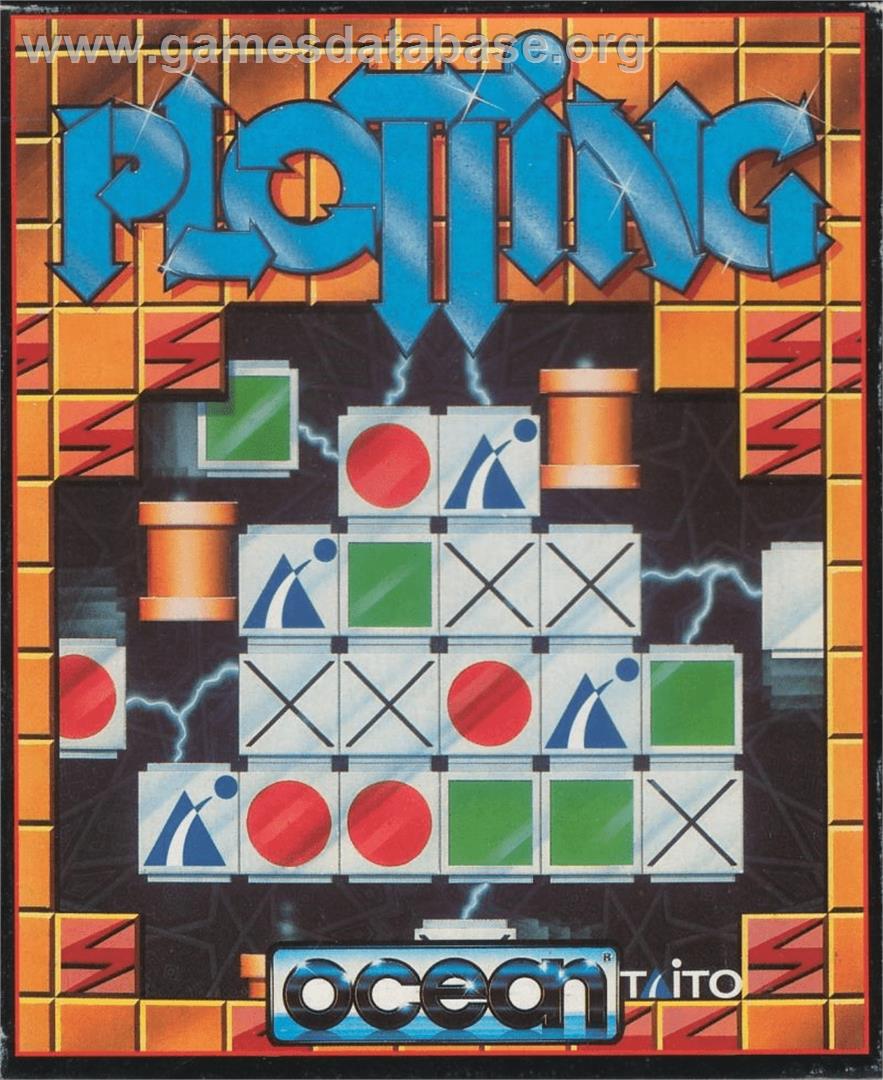 Plotting - Commodore Amiga - Artwork - Box