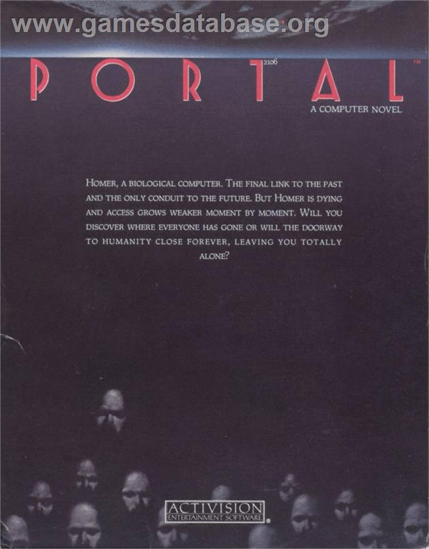 Portal - Commodore Amiga - Artwork - Box