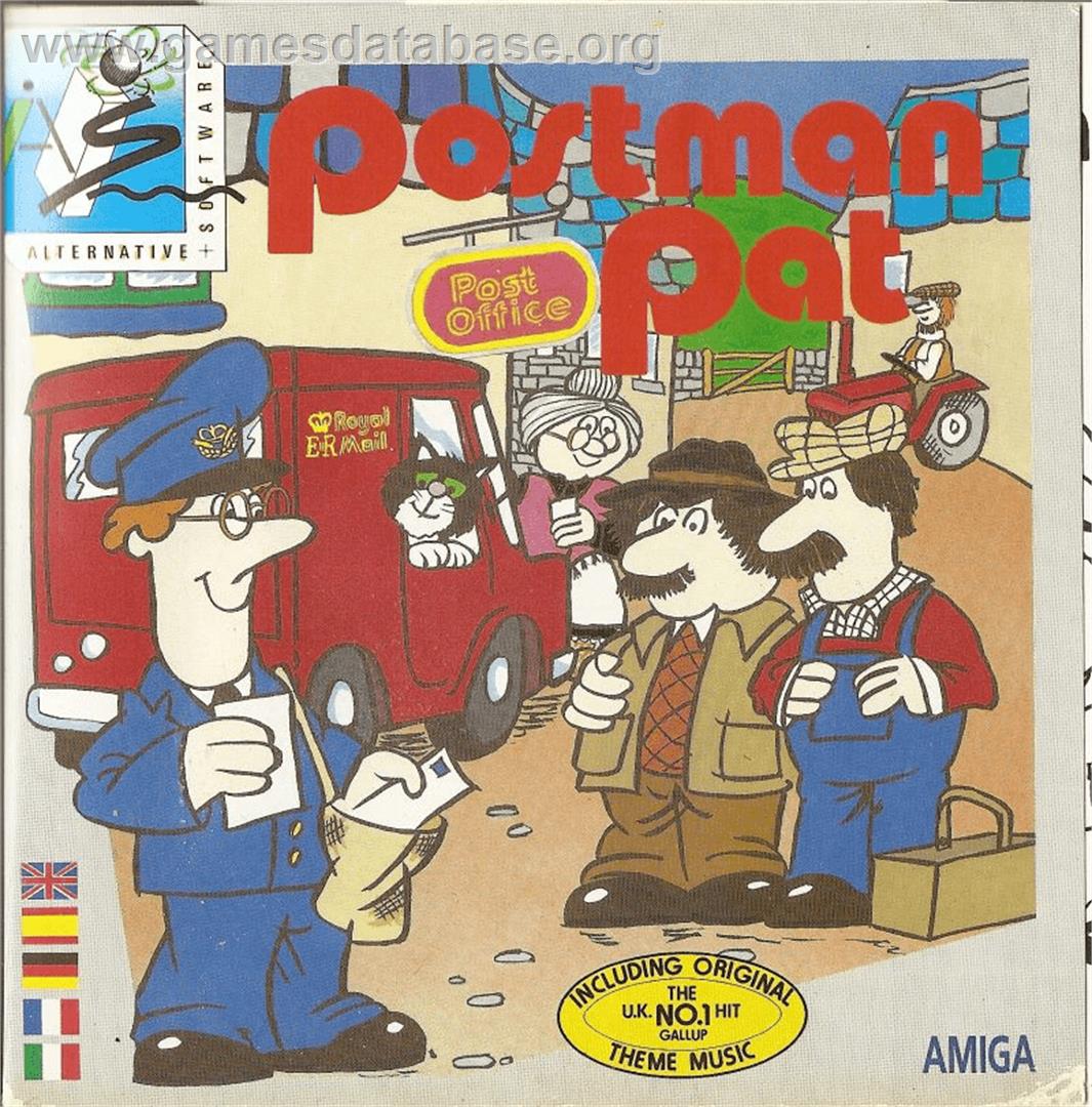 Postman Pat - Commodore Amiga - Artwork - Box