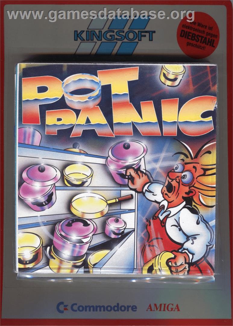 Pot Panic - Commodore Amiga - Artwork - Box