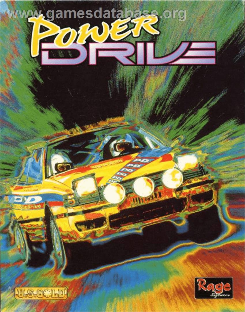 Power Drive - Commodore Amiga - Artwork - Box