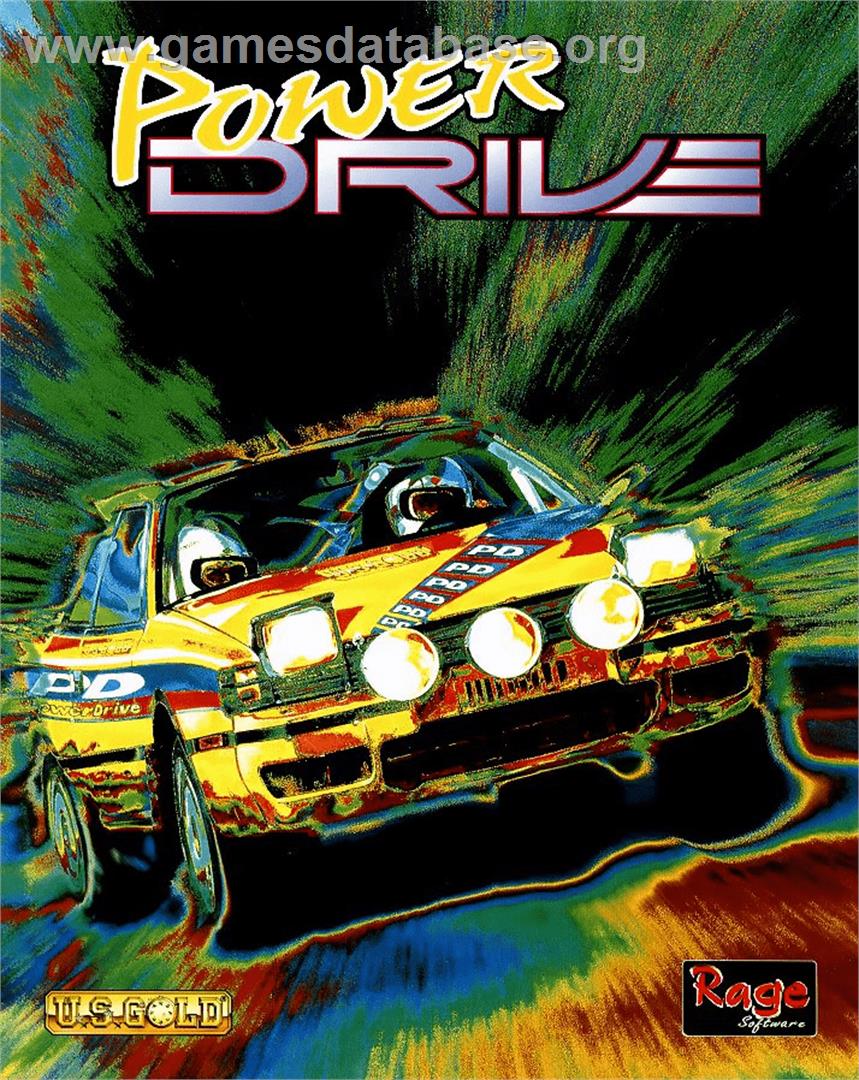 Power Drive - Commodore Amiga - Artwork - Box
