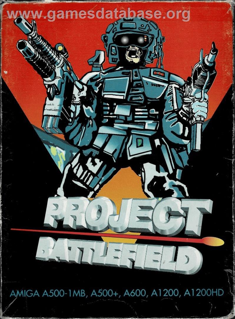 Project Battlefield - Commodore Amiga - Artwork - Box