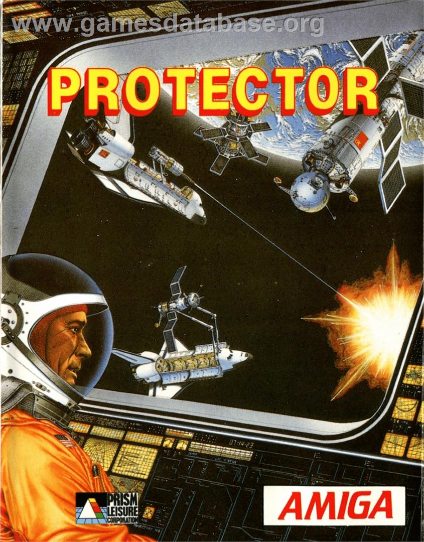 Protector ( Mastertronic) - Commodore Amiga - Artwork - Box