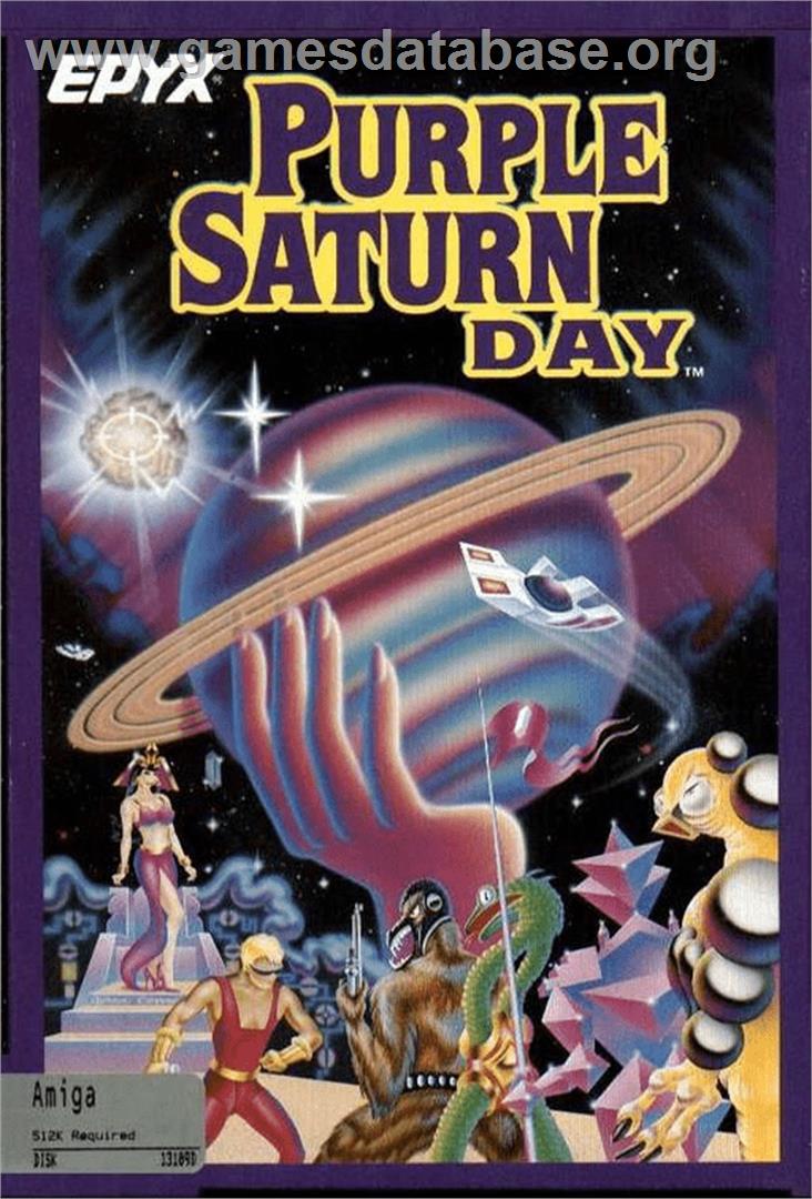 Purple Saturn Day - Commodore Amiga - Artwork - Box