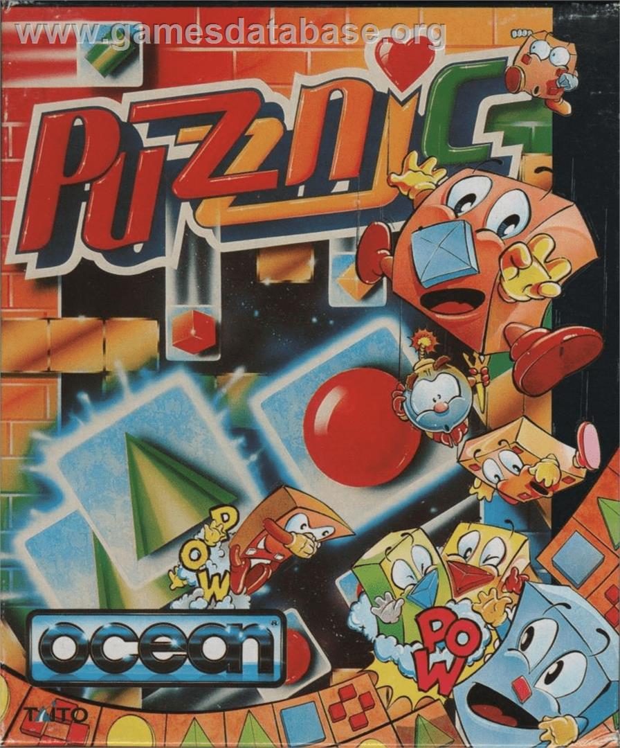 Puzznic - Commodore Amiga - Artwork - Box