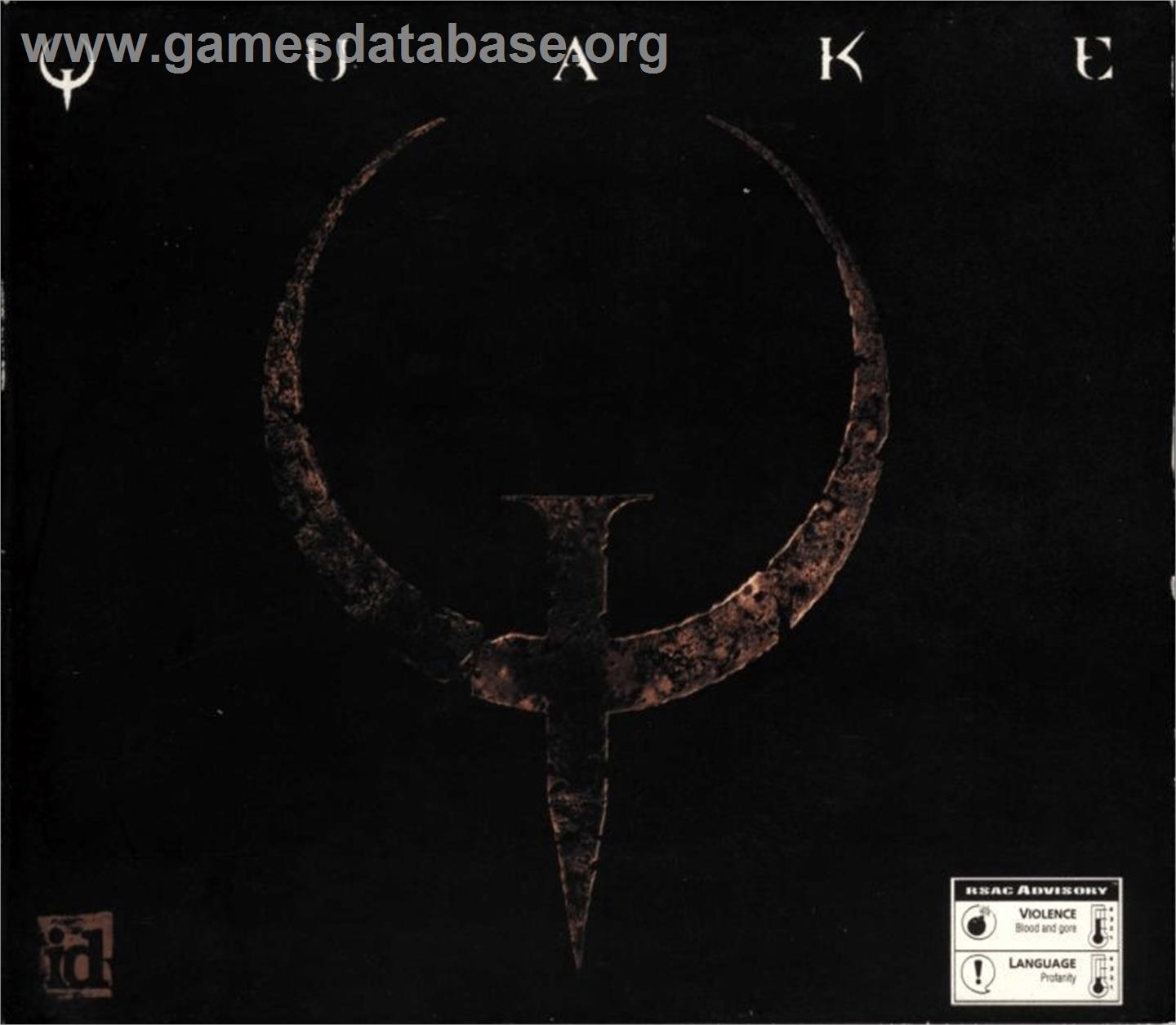 Quake - Commodore Amiga - Artwork - Box