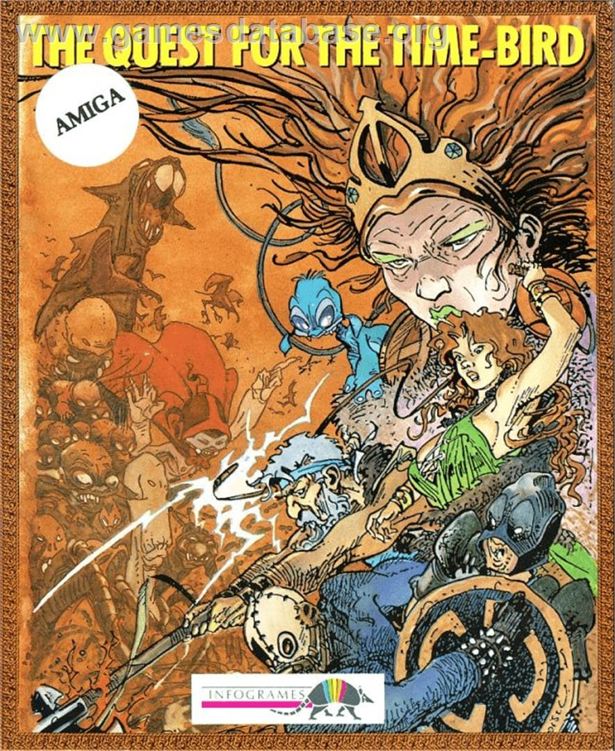 Quest for the Time-bird - Commodore Amiga - Artwork - Box
