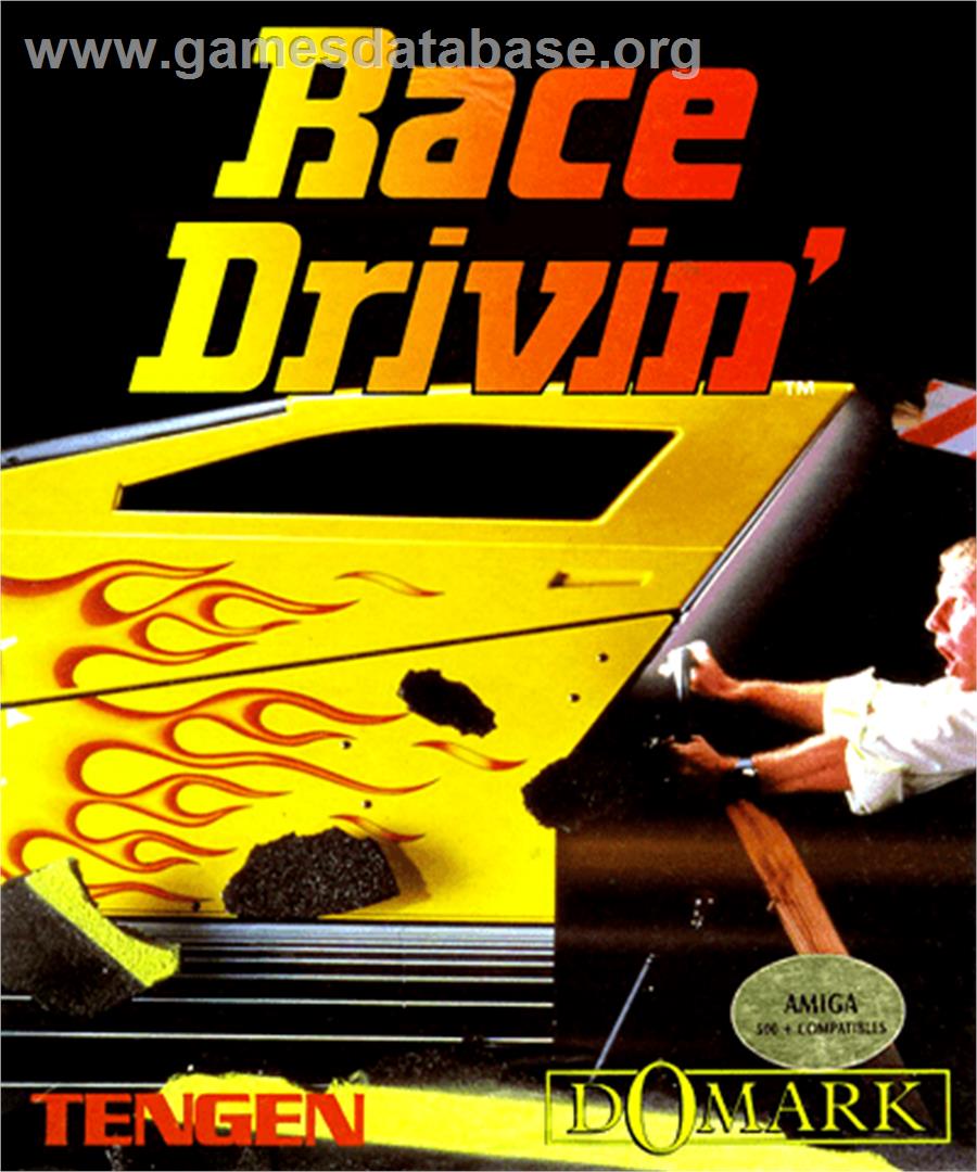Race Drivin' - Commodore Amiga - Artwork - Box
