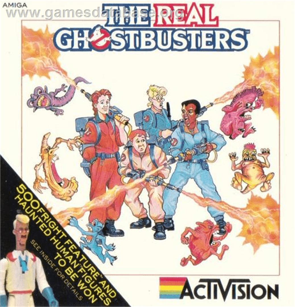 Real Ghostbusters, The - Commodore Amiga - Artwork - Box