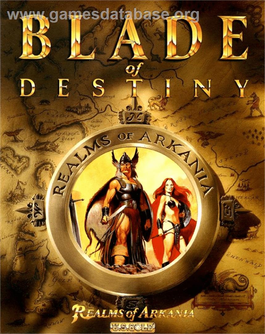 Realms of Arkania: Blade of Destiny - Commodore Amiga - Artwork - Box