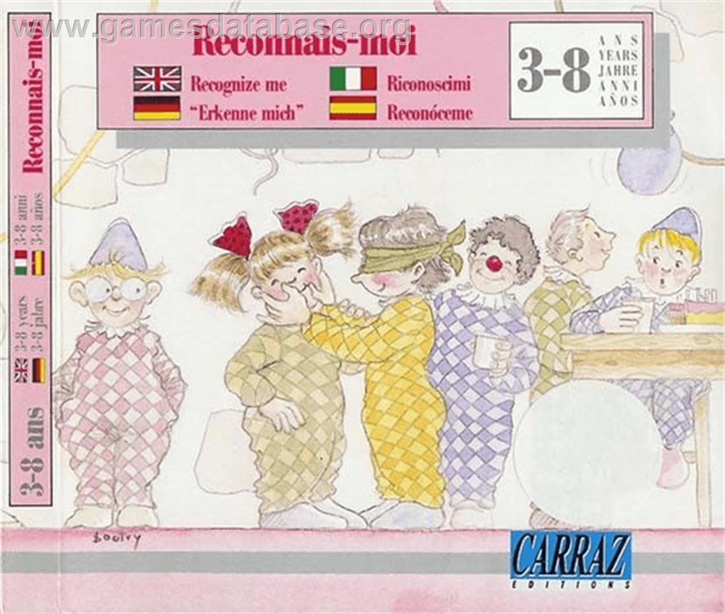 Recognize Me - Commodore Amiga - Artwork - Box